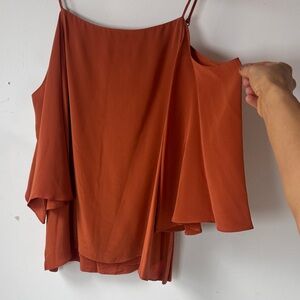 Bailey 44 Terracotta Sleeveless Blouse